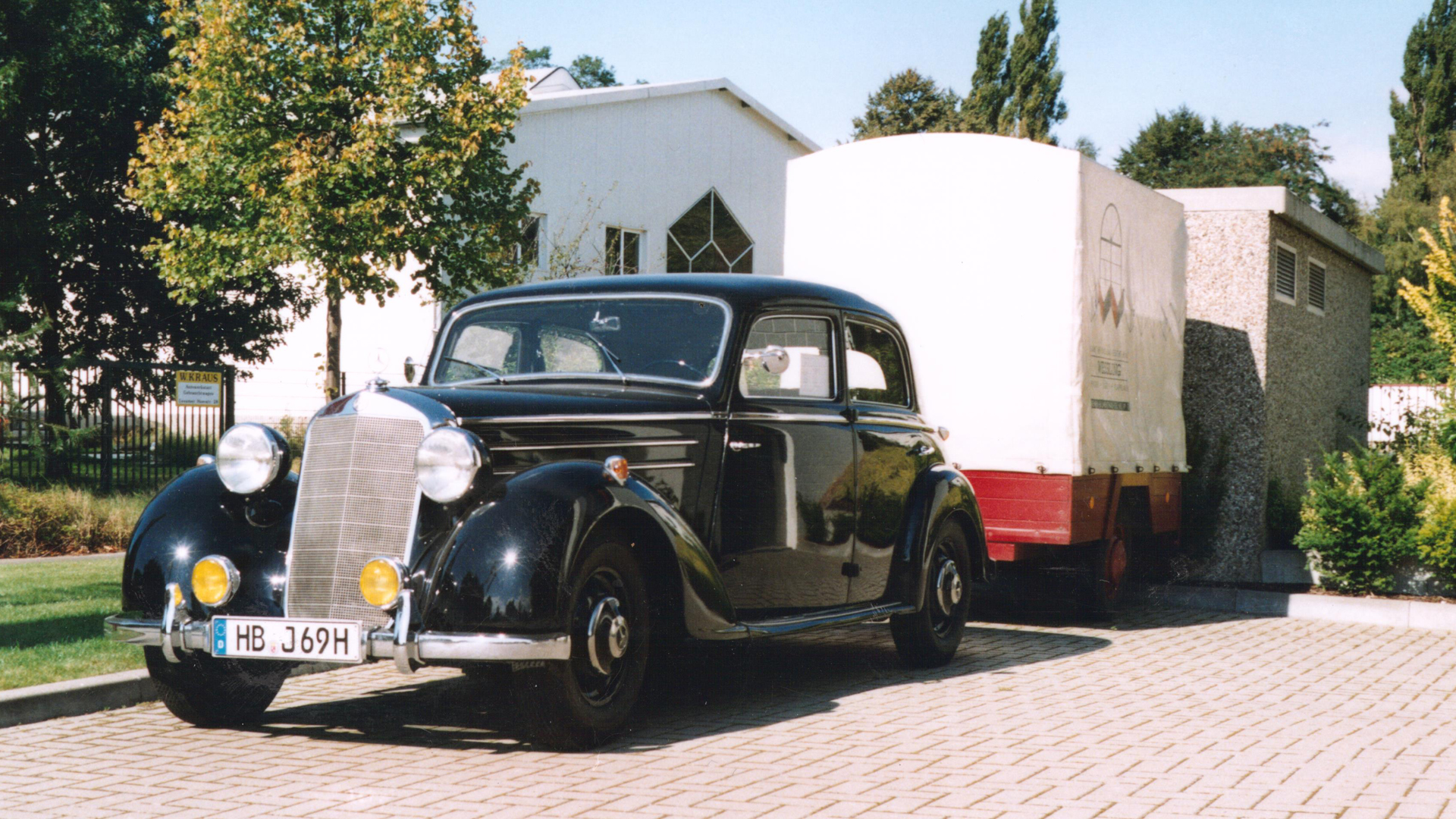 Tischlerei Wessling - erster Firmenwagen